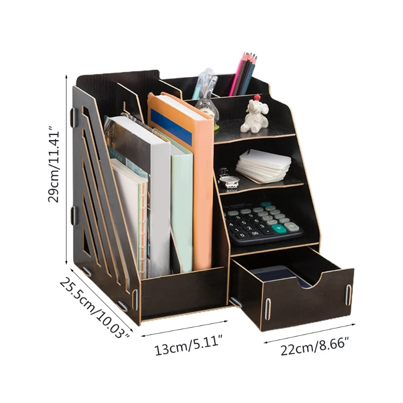 Multi-Functional Office Supplies File Racks Wooden Desktop Organiser Desk Storage Products Accessories for Home Office
Multi-Functional Office Supplies File Racks Wooden Desktop Organiser Desk Storage Products Accessories for Home Office