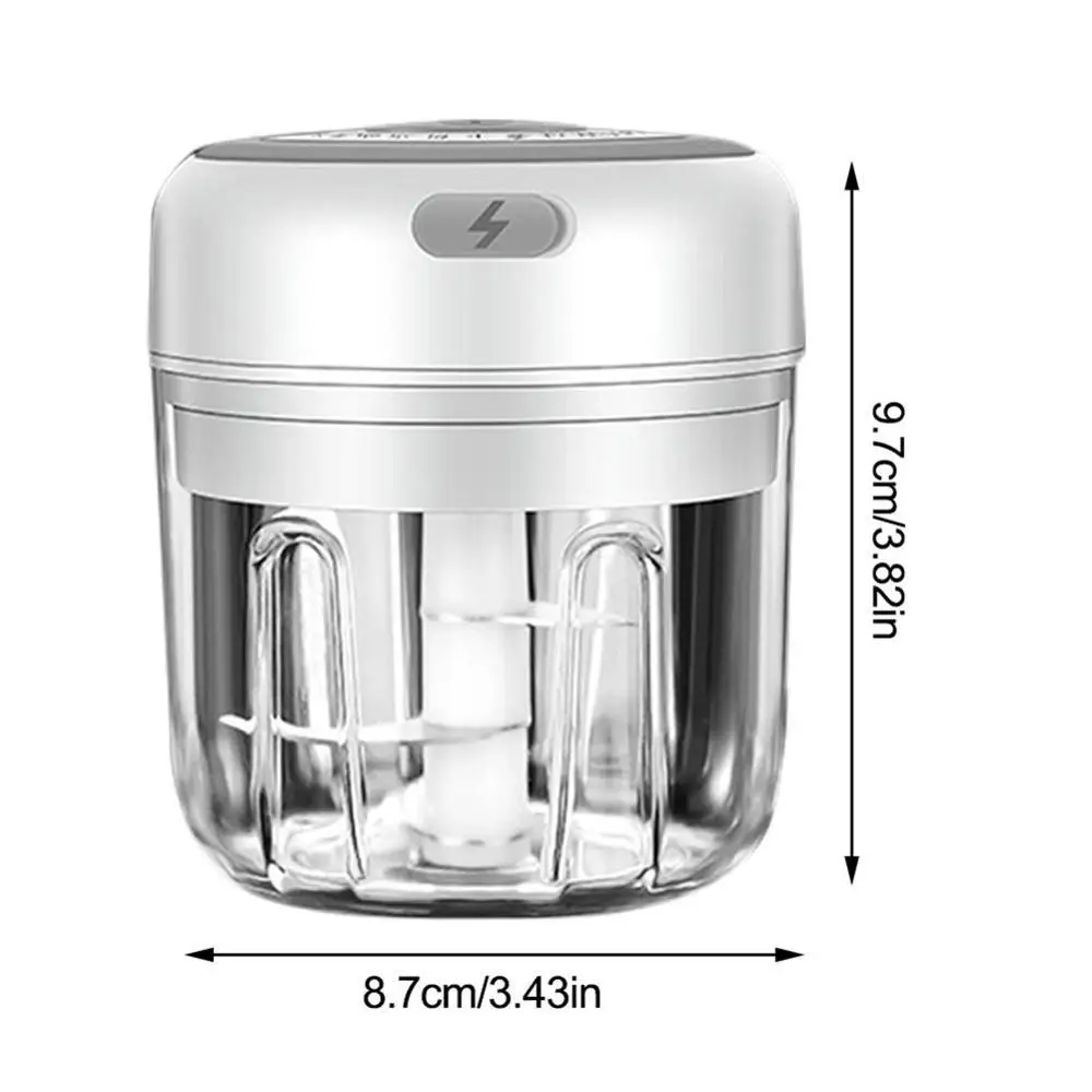 Electric Garlic Masher Sturdy Meat Crusher Meat Grinder Durable Mini Crusher Chopper USB Charging For Crushed Garlic Ginger Chil
Electric Garlic Masher Sturdy Meat Crusher Meat Grinder Durable Mini Crusher Chopper USB Charging For Crushed Garlic Ginger Chil
