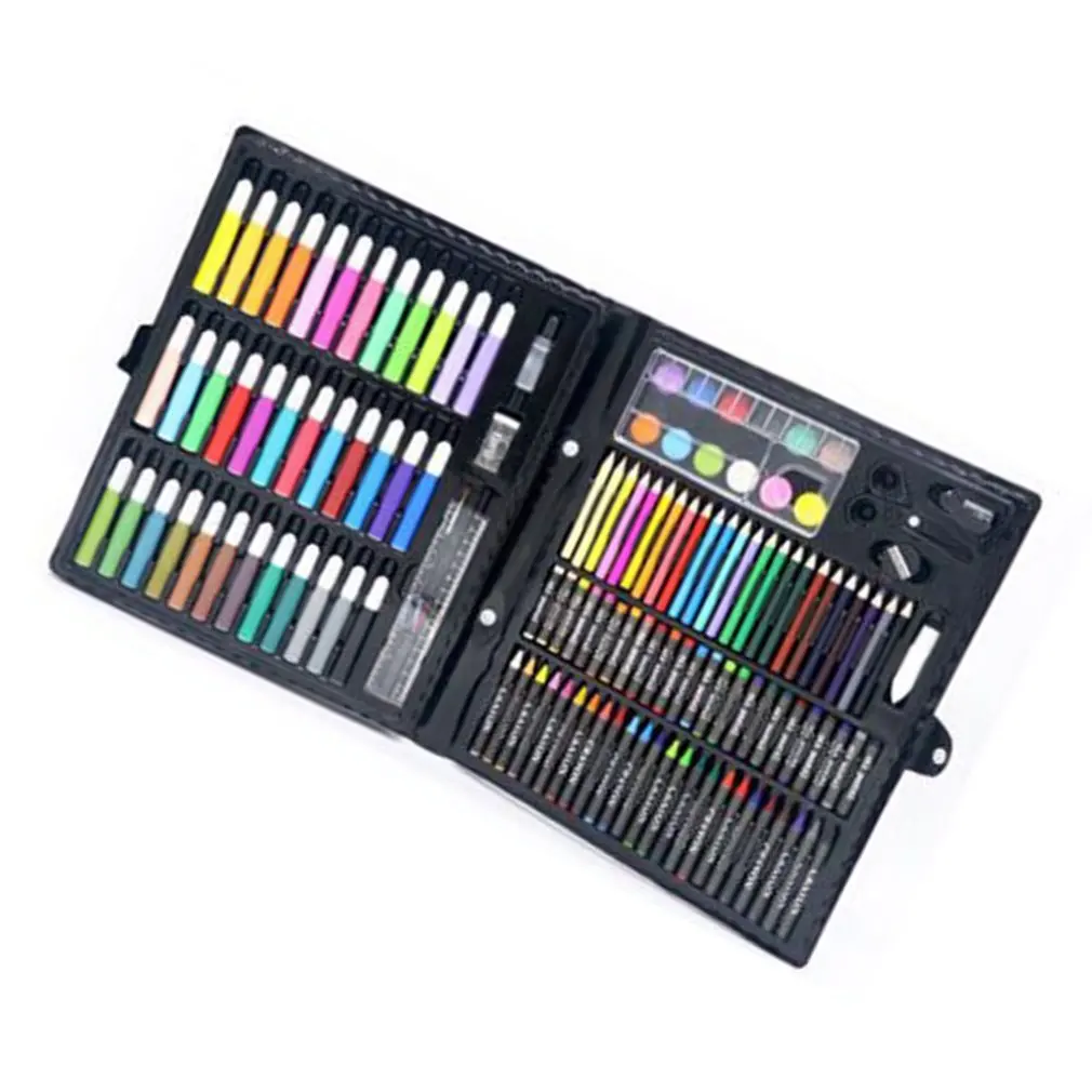 150Pcs Professional Color Pencil Child Drawing Set Painting Colored Pencils For Children-Colored Art | Канцтовары для офиса и