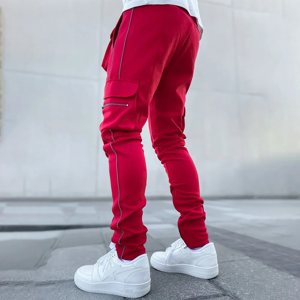 2021 Cargo Pants Men Sports Casual Pants Trendy Loose Straight Reflective Running Training Trousers Joggers Pants For Men
2021 Cargo Pants Men Sports Casual Pants Trendy Loose Straight Reflective Running Training Trousers Joggers Pants For Men