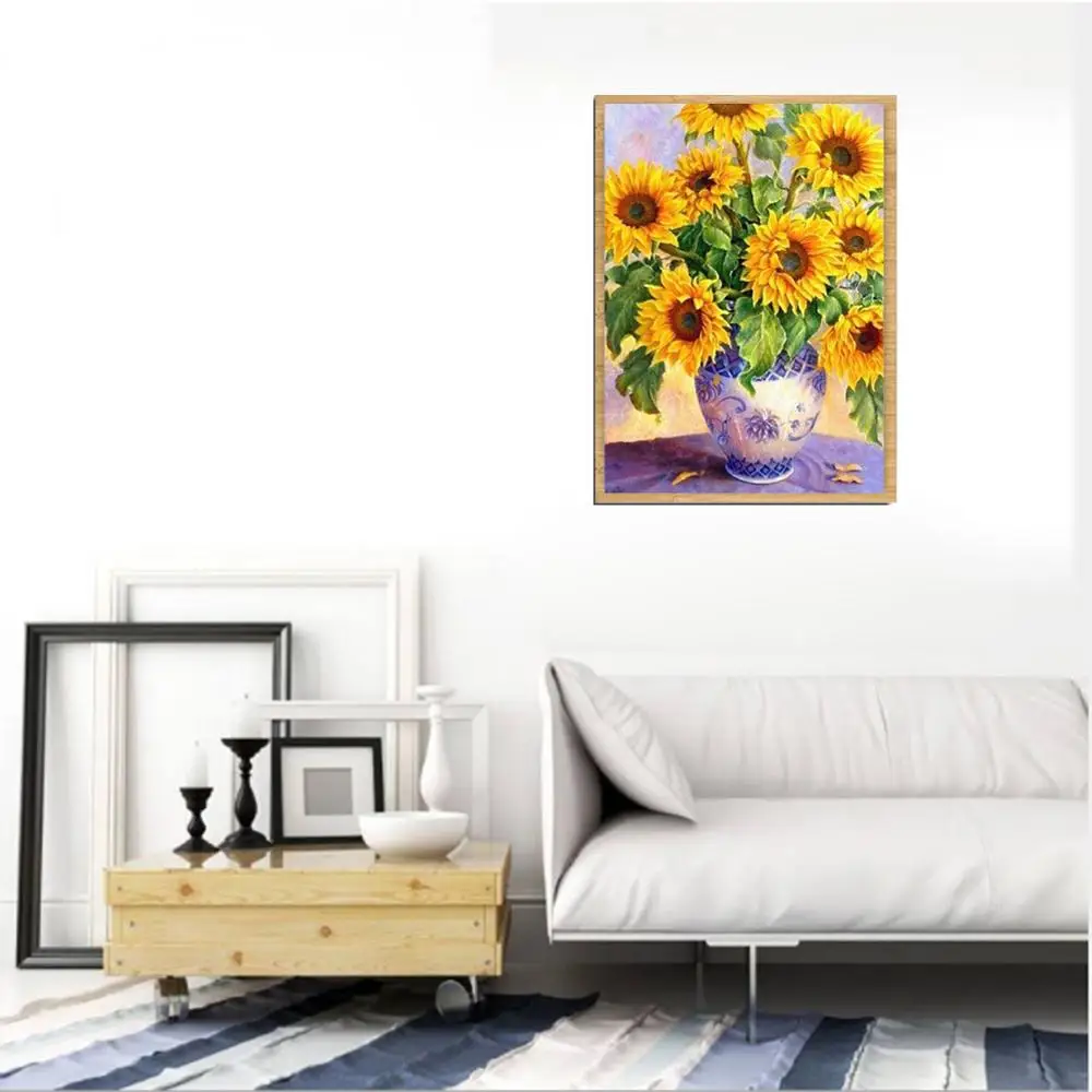 Diamond Mosaic Full Drill 5D Set Cross Stitch Art Sunflower Craft Handmade Kits Pictures Of Rhinestones Paintings By Numbers
Diamond Mosaic Full Drill 5D Set Cross Stitch Art Sunflower Craft Handmade Kits Pictures Of Rhinestones Paintings By Numbers