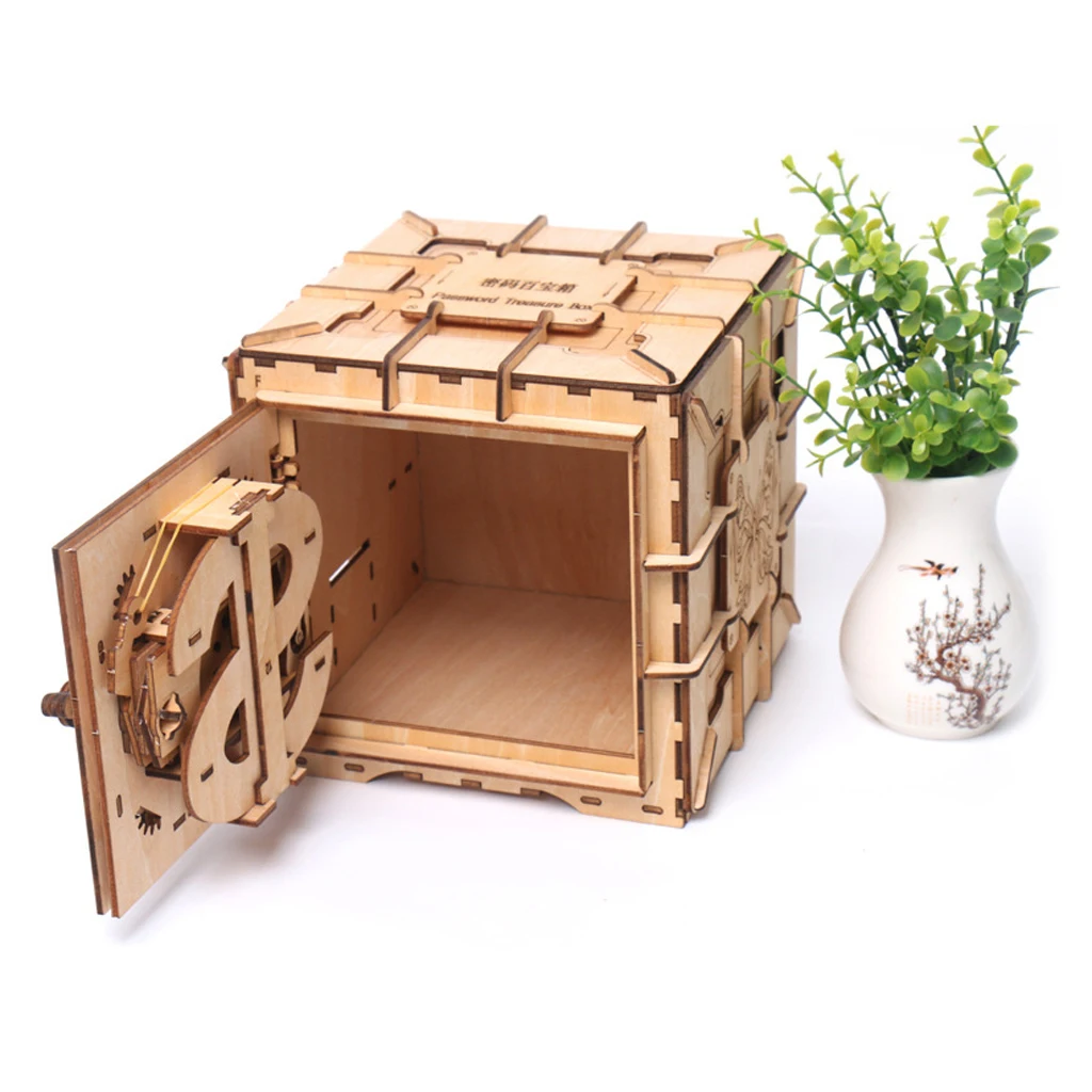 3D Wooden Puzzle Model Kits - DIY Assembled Toys - Mechanical Treasure Box
3D Wooden Puzzle Model Kits - DIY Assembled Toys - Mechanical Treasure Box