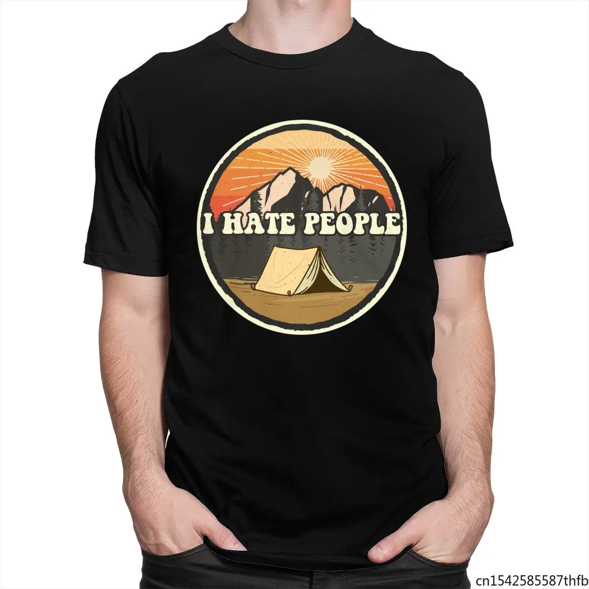 Vintage I Hate People Tshirt Short Sleeve Love Camping T-shirt Leisure Shirt Mountain Hiking Tee Tops Loose Fit Apparel
Vintage I Hate People Tshirt Short Sleeve Love Camping T-shirt Leisure Shirt Mountain Hiking Tee Tops Loose Fit Apparel