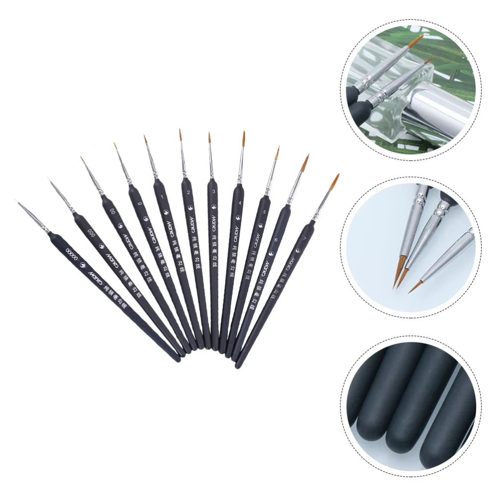 6Pcs Fine Detail Paint Brush Artist Acrylic Paint Brush Artist Painting Supplies
6Pcs Fine Detail Paint Brush Artist Acrylic Paint Brush Artist Painting Supplies