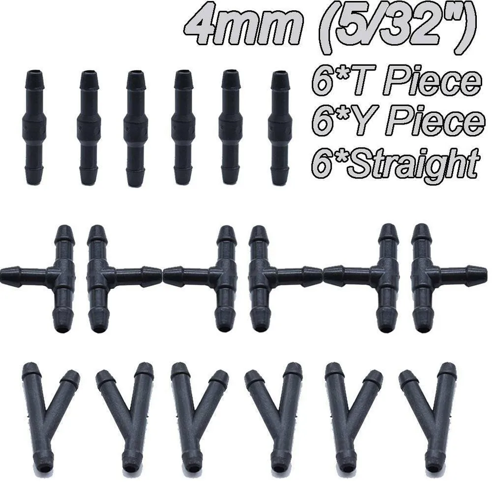 18pcs Splitter Fittings Black T/Y/I Type Water Tube Windshield New Practical Kit Durable Hot ,Portable Aktisch
18pcs Splitter Fittings Black T/Y/I Type Water Tube Windshield New Practical Kit Durable Hot ,Portable Aktisch