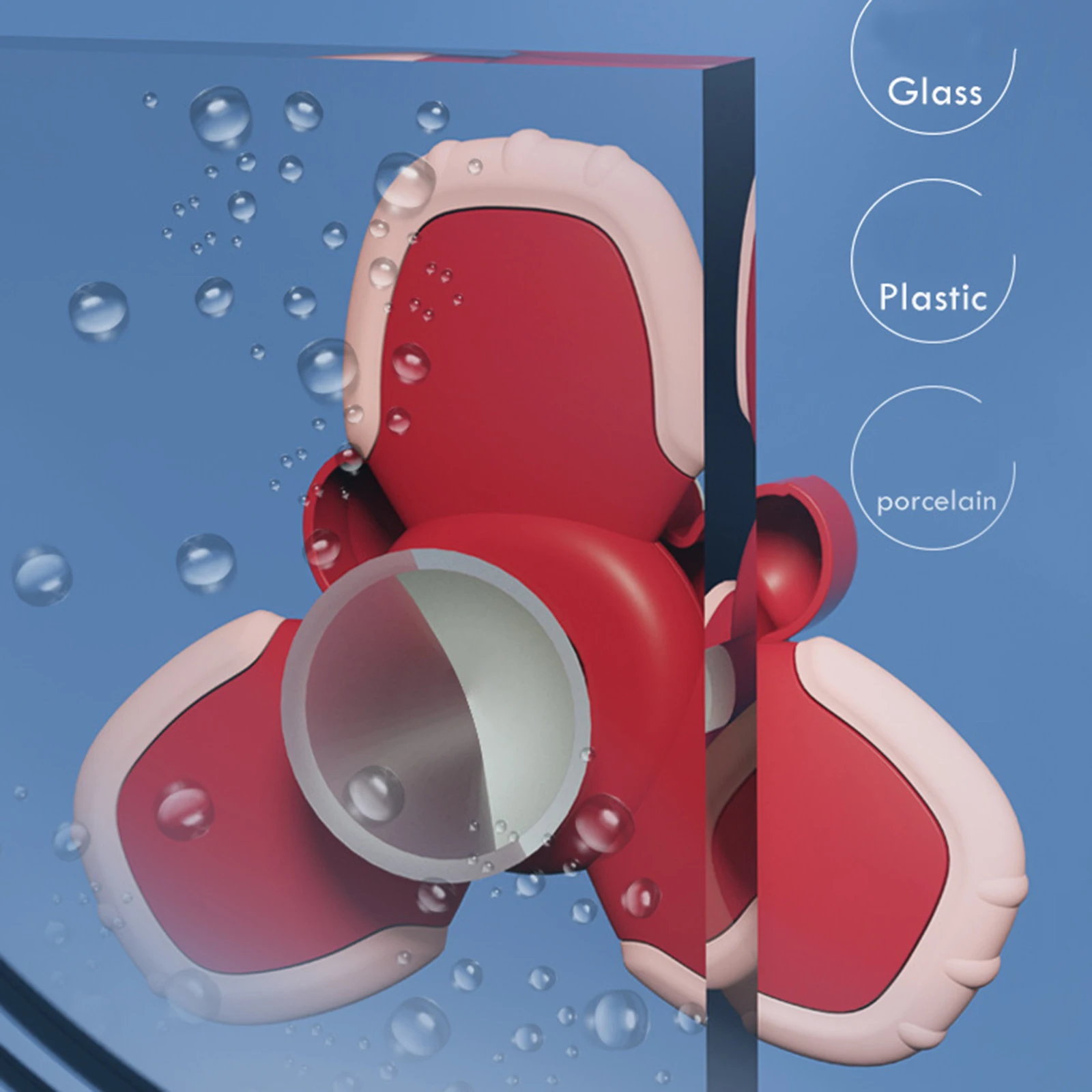 3pcs Children'S Fun Suction Cup Spinning Top Toy Cartoon Shape Finger Spinning Top Non-Toxic Rattle Spinning Baby Bathroom
3pcs Children'S Fun Suction Cup Spinning Top Toy Cartoon Shape Finger Spinning Top Non-Toxic Rattle Spinning Baby Bathroom