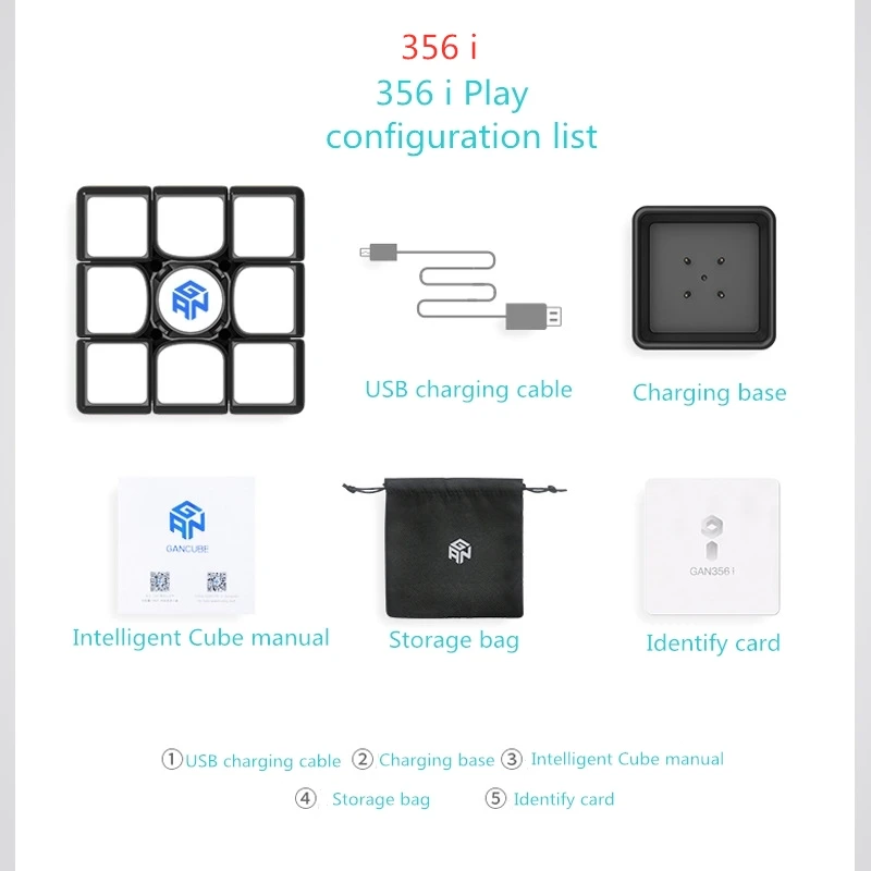 Fast Shipping GAN 356 i 3x3 speed cubing GAN 356 i 2 Smart Magnetic Magic Cube Puzzle cube future Intelligence cube GAN356 i2
Fast Shipping GAN 356 i 3x3 speed cubing GAN 356 i 2 Smart Magnetic Magic Cube Puzzle cube future Intelligence cube GAN356 i2