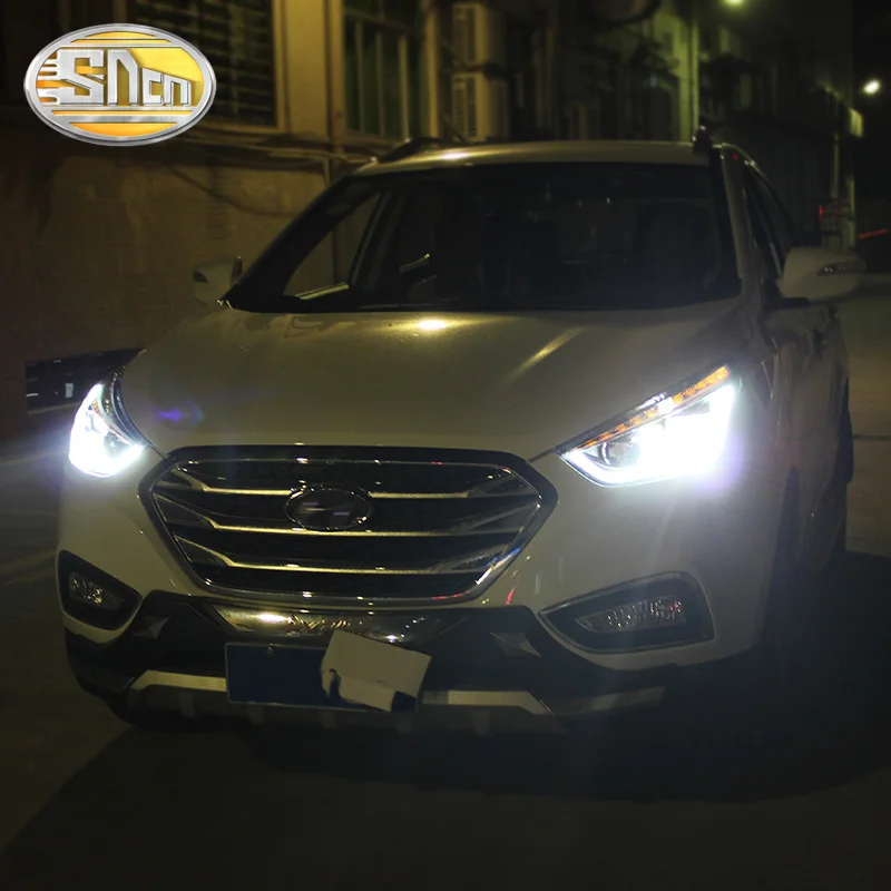 SNCN Car Styling LED Headlight Assembly For Hyundai IX35 2009 - 2015 LED Turn Signal Lamp LED DRL Head Lamp Upgrade
SNCN Car Styling LED Headlight Assembly For Hyundai IX35 2009 - 2015 LED Turn Signal Lamp LED DRL Head Lamp Upgrade