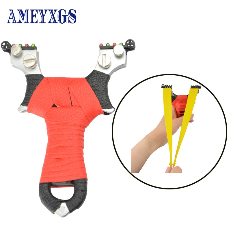 1pc High Quality Stainless Steel Slingshot Archery Quick-Pressure Catapult Height 122mm for Outdoor Sports Hunting Shooting
1pc High Quality Stainless Steel Slingshot Archery Quick-Pressure Catapult Height 122mm for Outdoor Sports Hunting Shooting