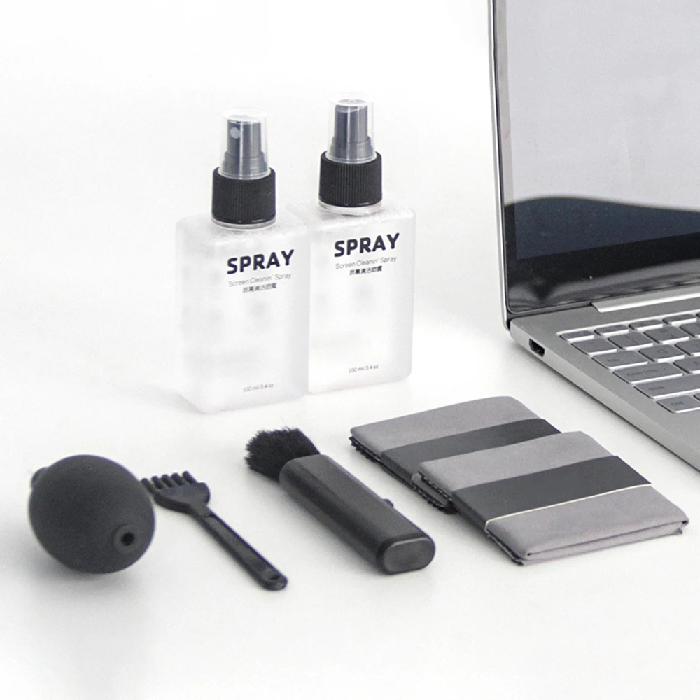 Multifunctional mobile phone computer LCD screen cleaner set dust removal tool digital camera product decontamination spray
Multifunctional mobile phone computer LCD screen cleaner set dust removal tool digital camera product decontamination spray