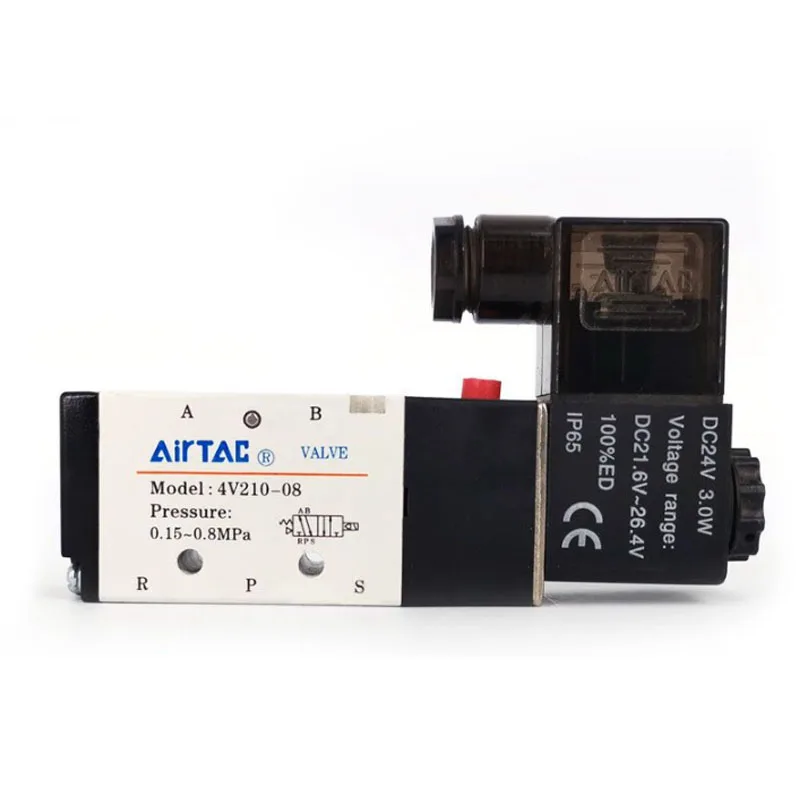 LandSky Mask Machine Cylinder Original Genuine Two-position Five-way Solenoid Valve 4V210 pneumatic cylinder 
LandSky Mask Machine Cylinder Original Genuine Two-position Five-way Solenoid Valve 4V210 pneumatic cylinder