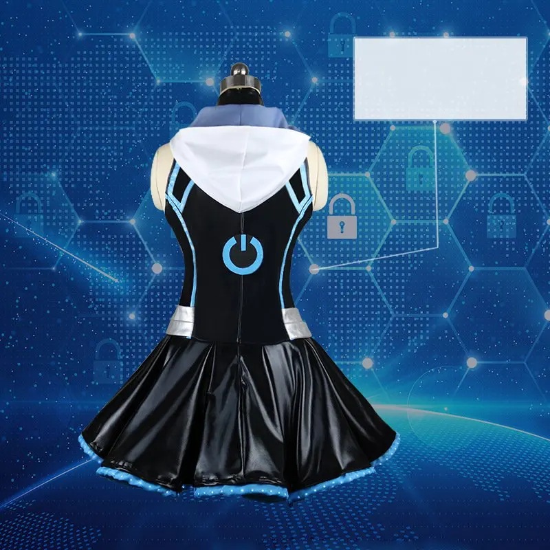 King of Glory Angela MIND JACK Girl Hackers Cosplay Costume Clothing Women Size Electronic Science Fiction Cosplay
King of Glory Angela MIND JACK Girl Hackers Cosplay Costume Clothing Women Size Electronic Science Fiction Cosplay