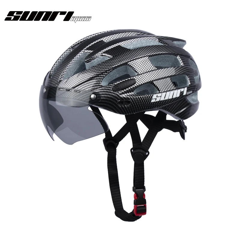 SUNRIMOON Road Helmet Cycling Men's Women's Ultralight Mountain Bike Safety Bicycle Helmet Magnetic Goggles Removable
SUNRIMOON Road Helmet Cycling Men's Women's Ultralight Mountain Bike Safety Bicycle Helmet Magnetic Goggles Removable