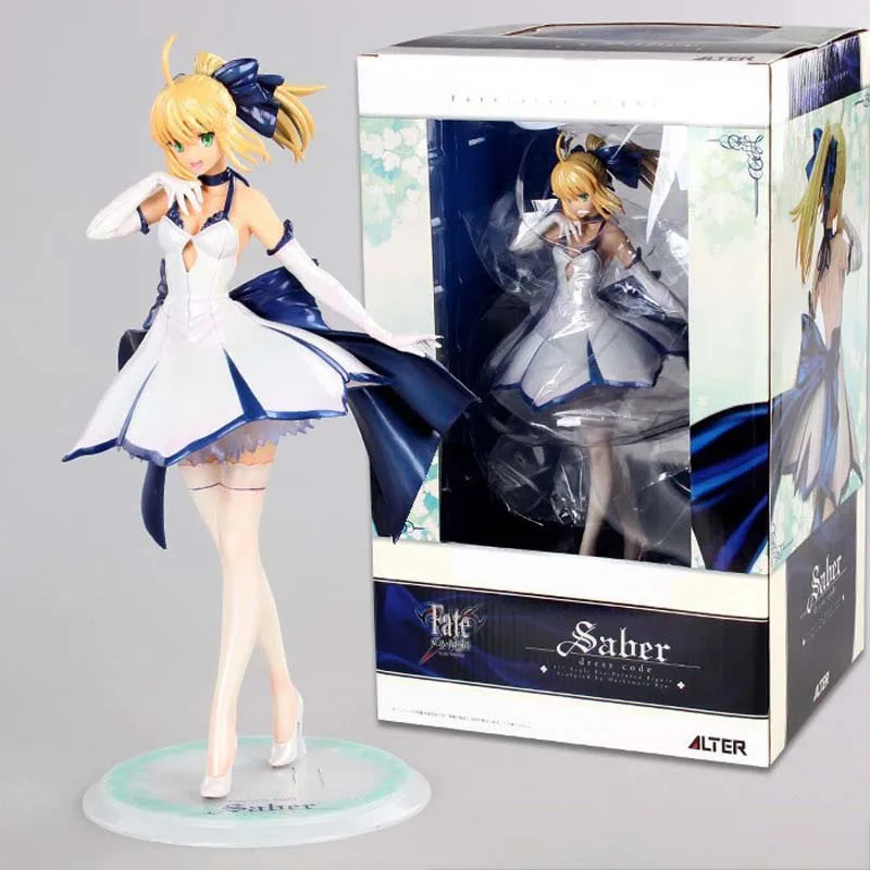Кукла экшн GSF-Fate/stay Night, белая кукла-саблейзер с надписью Ver Fate Night Saber, коллекционная Игрушечная модель, украшение
Кукла экшн GSF-Fate/stay Night, белая кукла-саблейзер с надписью Ver Fate Night Saber, коллекционная Игрушечная модель, украшение
