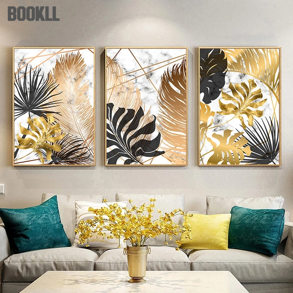 Nordic Plants Golden Leaf Canvas Painting Marble Posters And Prints Abstract Wall Art Pictures For Living Room Home Modern Decor
Nordic Plants Golden Leaf Canvas Painting Marble Posters And Prints Abstract Wall Art Pictures For Living Room Home Modern Decor