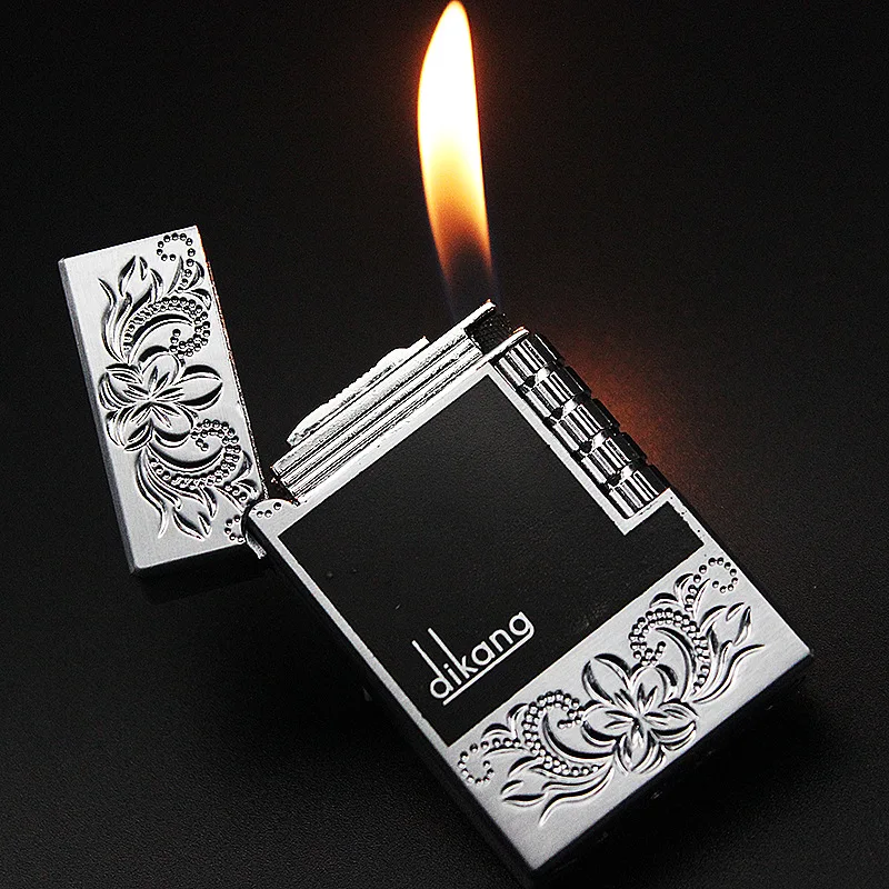 Bussiness Gas Lighter Grinding Jet Gasoline Flint Lighter Butane Metal Gas PING Bright Sound Cigarette Cigar Lighter Inflated
Bussiness Gas Lighter Grinding Jet Gasoline Flint Lighter Butane Metal Gas PING Bright Sound Cigarette Cigar Lighter Inflated