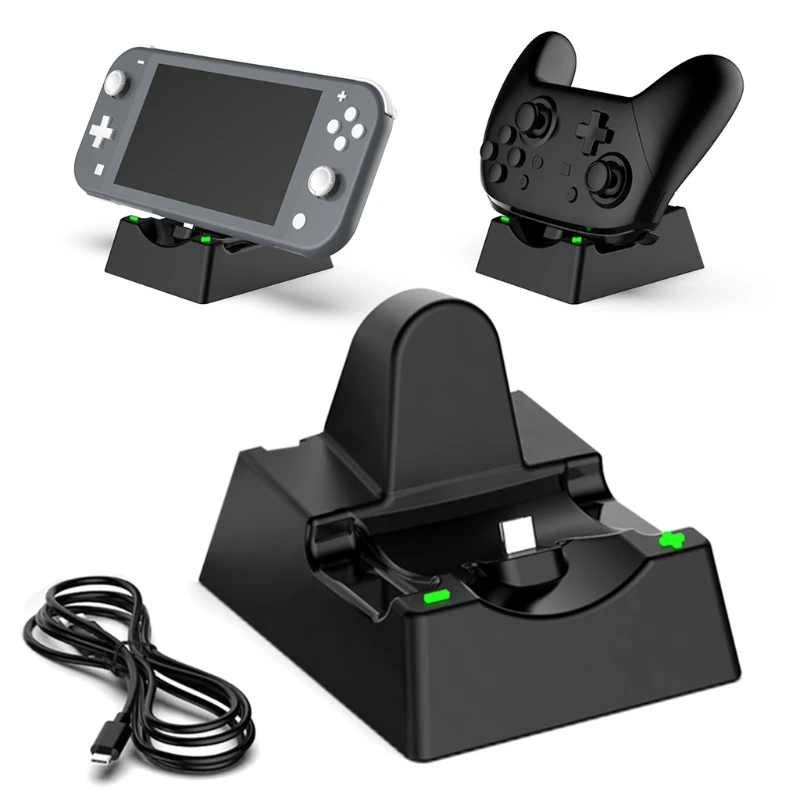 Charging Dock For Switch/Lite/Joy-Con/PRO Type C Charger Base Station Stand Charger Holder AC Adapter X37A
Charging Dock For Switch/Lite/Joy-Con/PRO Type C Charger Base Station Stand Charger Holder AC Adapter X37A