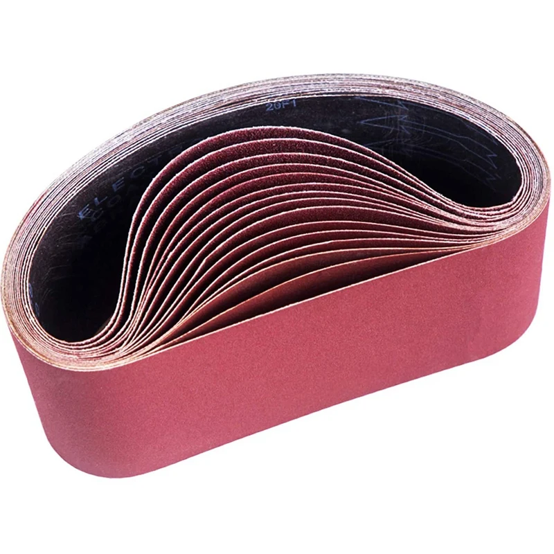 15 Pieces Of Sanding Belts, 100X610Mm, 80/120/150/240/400 for Belt Sander Grinding Machine, for Grinding, Filing
15 Pieces Of Sanding Belts, 100X610Mm, 80/120/150/240/400 for Belt Sander Grinding Machine, for Grinding, Filing