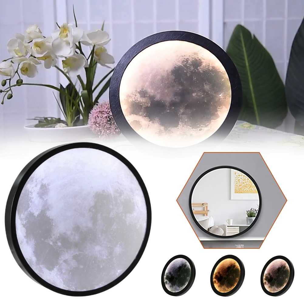 Moon Mirror Light USB Powered Makeup Mirrors 2-in-1 Wall Mirror Moon Light Home Decoration Bedroom Living Room Indoor Lighting
Moon Mirror Light USB Powered Makeup Mirrors 2-in-1 Wall Mirror Moon Light Home Decoration Bedroom Living Room Indoor Lighting