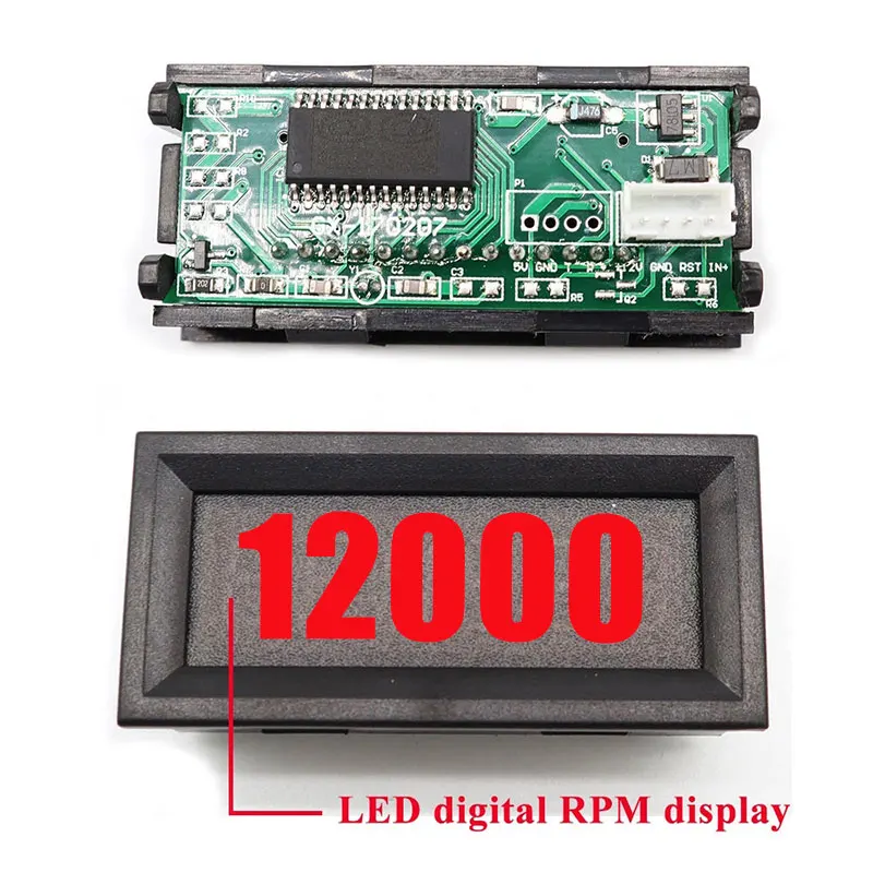Mini Speed Display Tachometer for CNC Brushless Spindle Motor Stepper Motor Driver Air-cooled Spindle 300W 400W 500W Display
Mini Speed Display Tachometer for CNC Brushless Spindle Motor Stepper Motor Driver Air-cooled Spindle 300W 400W 500W Display