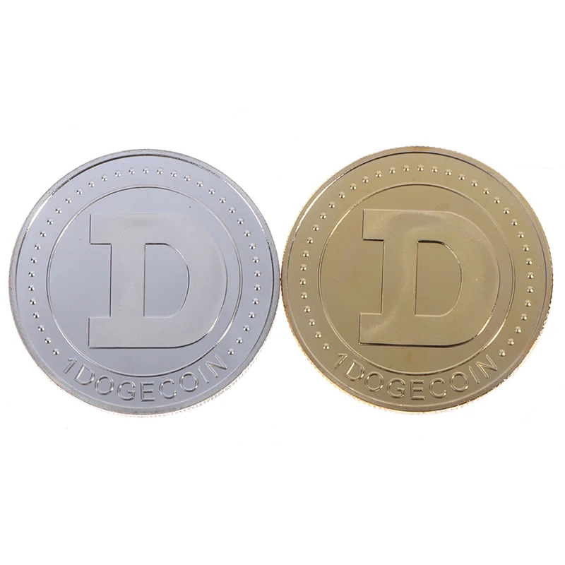 Dogecoin Commemorative Coins Cute Dog Pattern Dog Souvenir Collection Gifts 
Dogecoin Commemorative Coins Cute Dog Pattern Dog Souvenir Collection Gifts