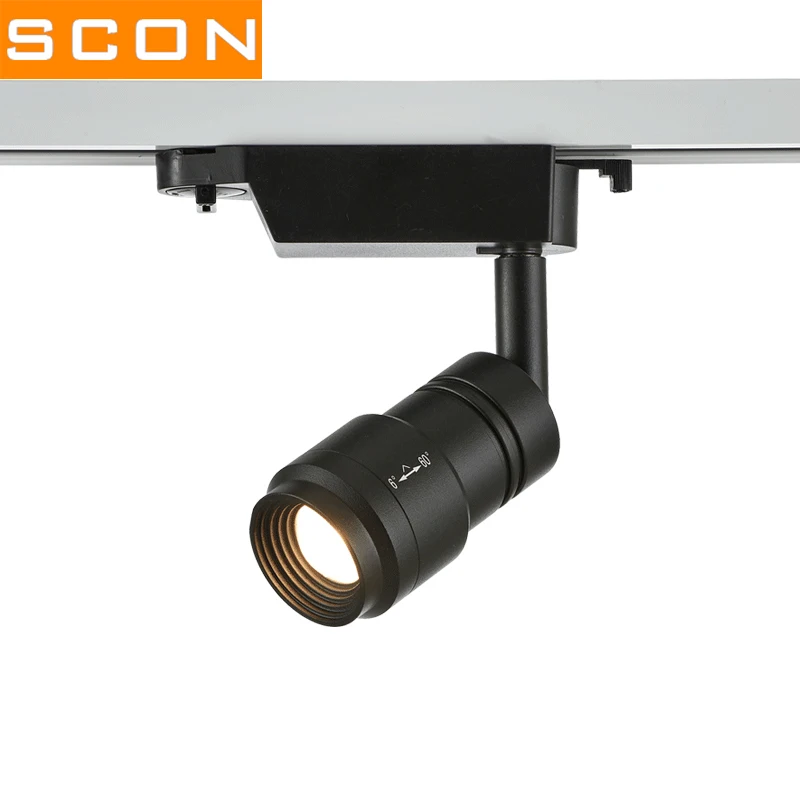 SCON Led Track Light Spot Lights COB Track Lamp Aluminum Track Lighting Rail Spot Led For Clothing Shop Store Home Kitchen
SCON Led Track Light Spot Lights COB Track Lamp Aluminum Track Lighting Rail Spot Led For Clothing Shop Store Home Kitchen
