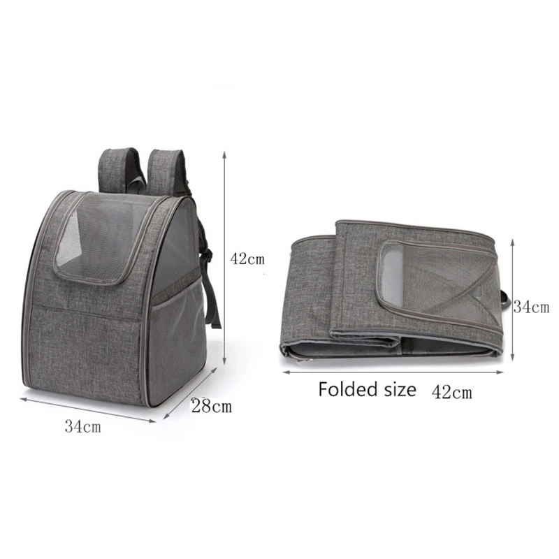 Portable Mesh Breathable Foldable Pet Backpack Fashion Outing Cat Bag Pet Backpack Outdoor Travel Pet Carrier
Portable Mesh Breathable Foldable Pet Backpack Fashion Outing Cat Bag Pet Backpack Outdoor Travel Pet Carrier