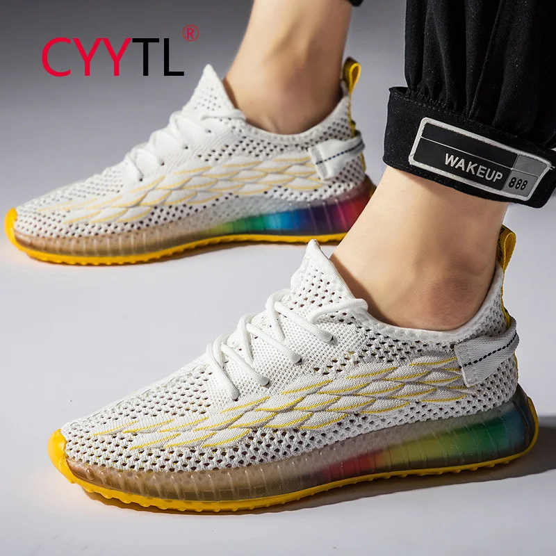 Мужские дышащие кроссовки для бега CYYTL, спортивные легкие кроссовки, удобные нескользящие кроссовки с мягкой подошвой для ходьбы 
Мужские дышащие кроссовки для бега CYYTL, спортивные легкие кроссовки, удобные нескользящие кроссовки с мягкой подошвой для ходьбы