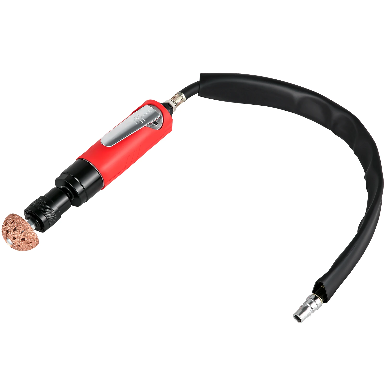 VEVOR Pneumatic Buffing Tool Air Tire Buffer Repair Grinder Tool 2500 RPM Speed 90 PSI Pressure for Tire Grinding and Polishing
VEVOR Pneumatic Buffing Tool Air Tire Buffer Repair Grinder Tool 2500 RPM Speed 90 PSI Pressure for Tire Grinding and Polishing