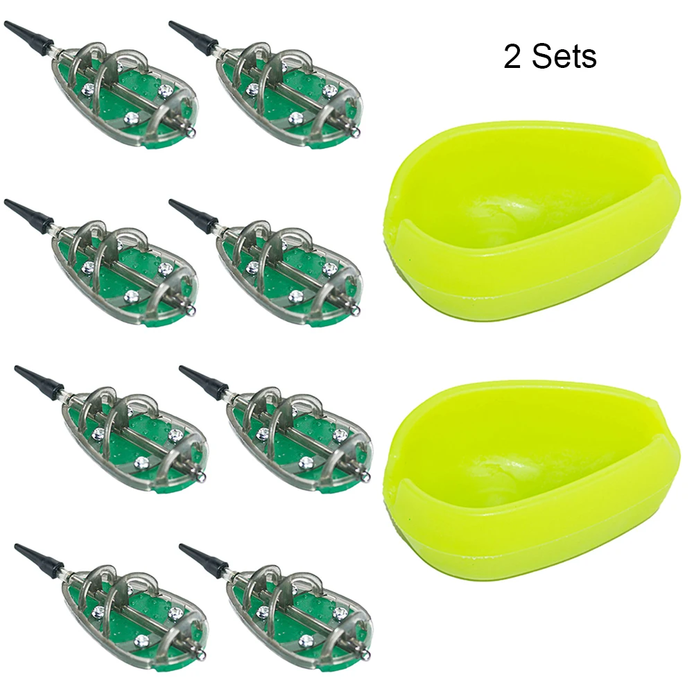2 Set Inline Method Carp Fishing Feeder 8 Feeders 30/40/50/60g Mould Carp Fishing Bait Holder Tool Fishing Tackle Accessories
2 Set Inline Method Carp Fishing Feeder 8 Feeders 30/40/50/60g Mould Carp Fishing Bait Holder Tool Fishing Tackle Accessories