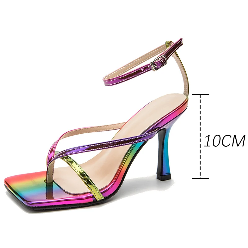 Summer Women Sandals Slippers Heels Open Toe Female Shoes Pumps Colorful Fashion Design Casual Party Sandal Buckle Strap
Summer Women Sandals Slippers Heels Open Toe Female Shoes Pumps Colorful Fashion Design Casual Party Sandal Buckle Strap