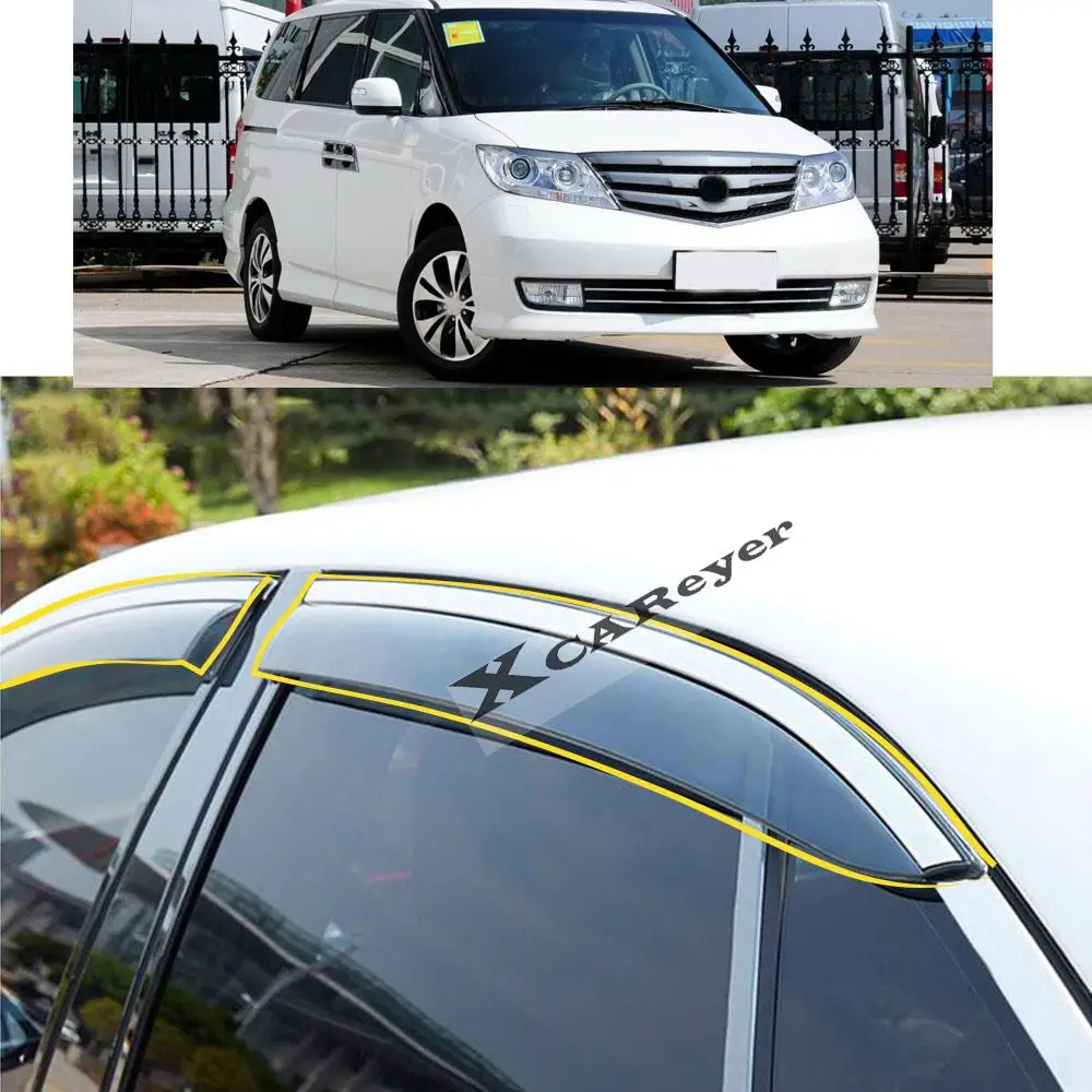 For Honda Elysion 2012 2013 2014 2015 Car Body Styling Sticker Plastic Window Glass Wind Visor Rain/Sun Guard Vent Parts
For Honda Elysion 2012 2013 2014 2015 Car Body Styling Sticker Plastic Window Glass Wind Visor Rain/Sun Guard Vent Parts
