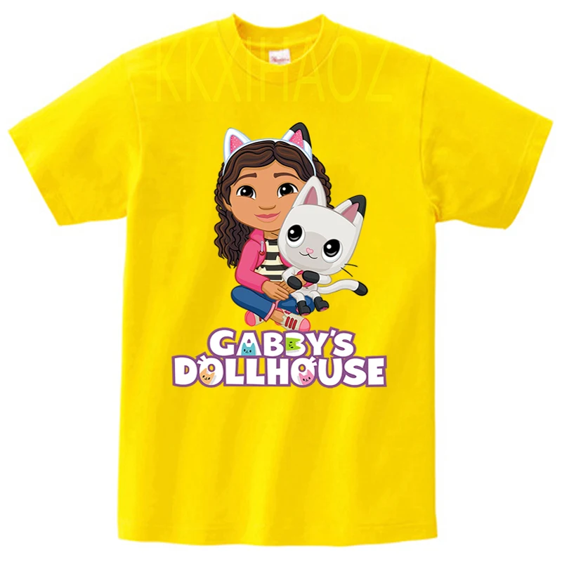 Gabby's Dollhouse/Детская летняя одежда футболка для девочек Рождественская рубашка с изображением кошек из мультфильма «Габби» футболка с графич...
Gabby's Dollhouse/Детская летняя одежда футболка для девочек Рождественская рубашка с изображением кошек из мультфильма «Габби» футболка с графич...