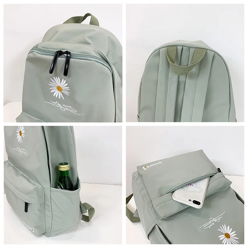 2020 New Solid backpack girl school bags for teenage College wind Women Kawaii School Bag High student bag black nylon printing
2020 New Solid backpack girl school bags for teenage College wind Women Kawaii School Bag High student bag black nylon printing