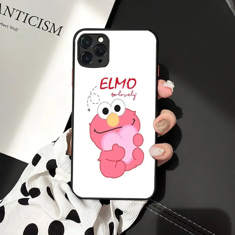 Cute Cartoon Cookie Monster Elmo Phone Case For iPhone 8 7 6 6S Plus 5 5S SE 2020 12pro max XR X XS MAX 11 Fundas Capa 
Cute Cartoon Cookie Monster Elmo Phone Case For iPhone 8 7 6 6S Plus 5 5S SE 2020 12pro max XR X XS MAX 11 Fundas Capa