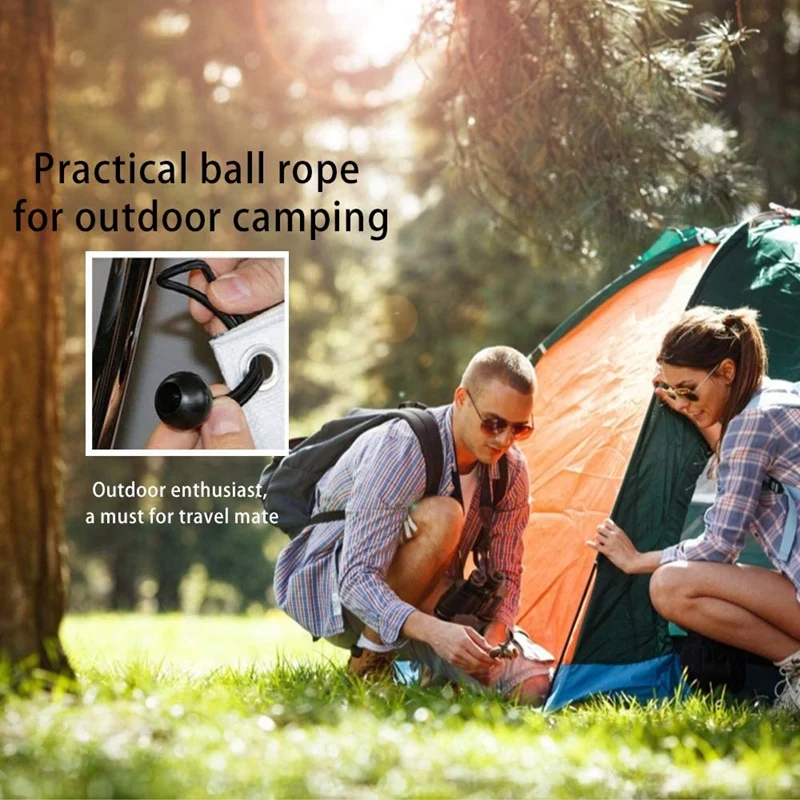 50Pcs Bungee Balls Cords,4Inch & 6 Inch Multi Function Ball Bungee Cord Fit for Camping, Tents, Cargo, Projector Sn
50Pcs Bungee Balls Cords,4Inch & 6 Inch Multi Function Ball Bungee Cord Fit for Camping, Tents, Cargo, Projector Sn