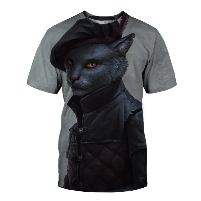 2020 Novelty Men's 3d T-shirt Animal Print Cat Pattern Short Sleeve T-shirt Men/women Fashion Harajuku O-neck T-shirt Shirt
2020 Novelty Men's 3d T-shirt Animal Print Cat Pattern Short Sleeve T-shirt Men/women Fashion Harajuku O-neck T-shirt Shirt