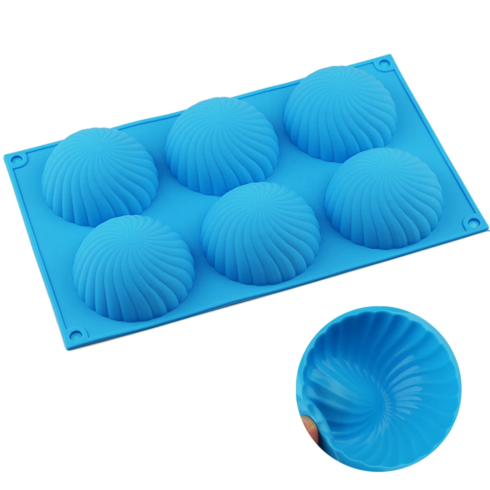 6 Cavity Round 3D Flower Shape Silicone Cake Mould Silicone Fondant Cake Mousse Chocolate Baking Mold Model Decorating
6 Cavity Round 3D Flower Shape Silicone Cake Mould Silicone Fondant Cake Mousse Chocolate Baking Mold Model Decorating