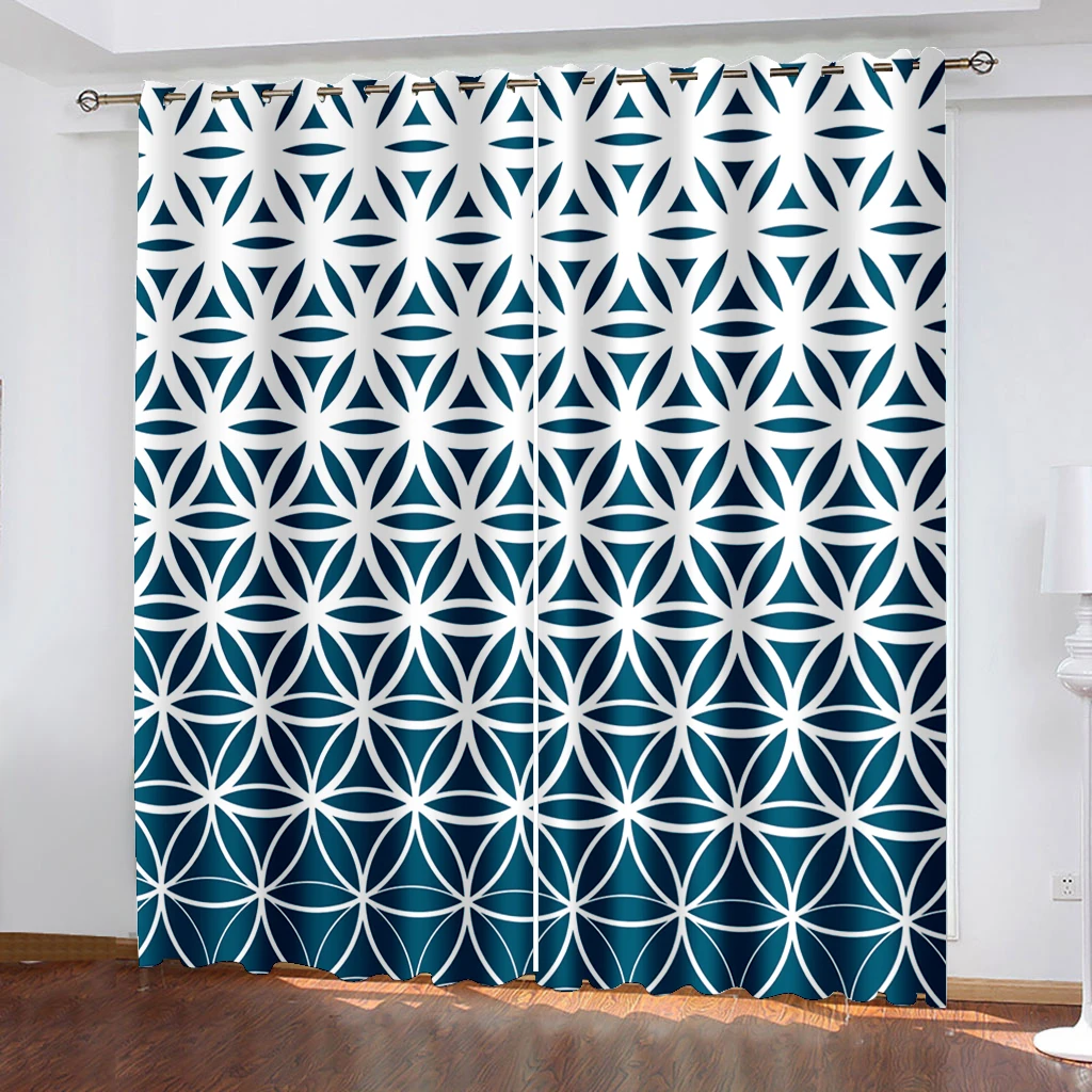 Living Room Bedroom Shade Decorative Grommet curtains Golden Triangle Pattern Home Textile Decorative Grommet Curtains
Living Room Bedroom Shade Decorative Grommet curtains Golden Triangle Pattern Home Textile Decorative Grommet Curtains