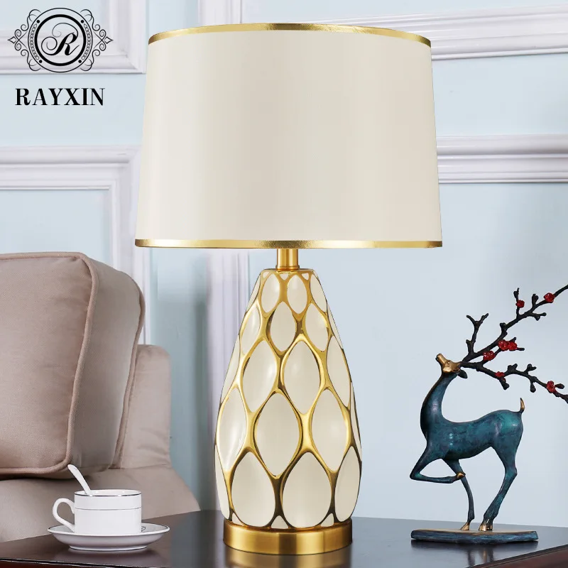 Europe Bedroom Lamp Bedside Luxury Table Lamps Reading Design Vintage Home Decor Abajur Para Quarto Living Room Decor BK50ZS
Europe Bedroom Lamp Bedside Luxury Table Lamps Reading Design Vintage Home Decor Abajur Para Quarto Living Room Decor BK50ZS