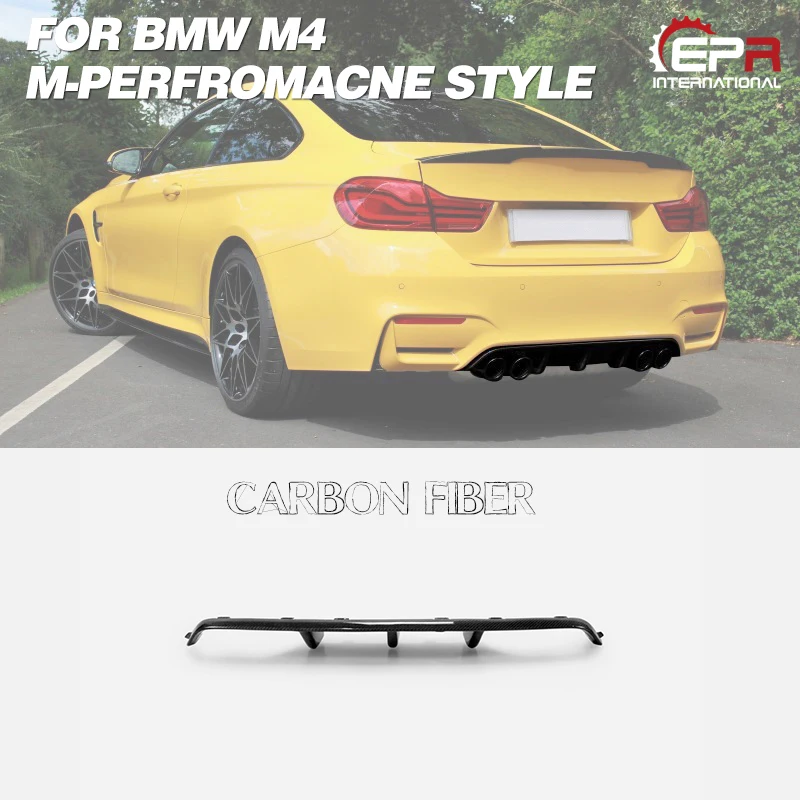 For BMW Real M4 M-Perfromacne Style Carbon Fiber Rear Bumper Lip Diffuser Trim Body Kit Tuning Parts
For BMW Real M4 M-Perfromacne Style Carbon Fiber Rear Bumper Lip Diffuser Trim Body Kit Tuning Parts