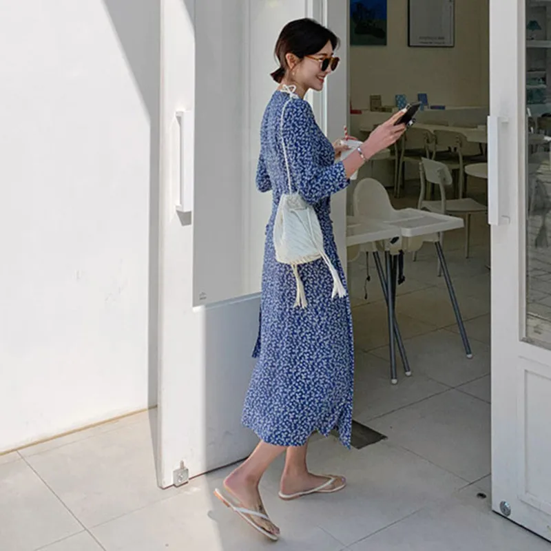 Yourseason Floral Print V-neck Dress for Women 2020 Summer Bohemia Korea Casual Natural Vocation Irregular Bandage Loose Dresses
Yourseason Floral Print V-neck Dress for Women 2020 Summer Bohemia Korea Casual Natural Vocation Irregular Bandage Loose Dresses