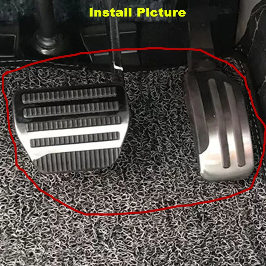 AT MT Steel Car Gas/Fuel Brake Clutch Pedal Pad Cover For Nissan Tiida Livina Sylphy Sunny Altima Sentra Maxima Pulsar 2011-2015
AT MT Steel Car Gas/Fuel Brake Clutch Pedal Pad Cover For Nissan Tiida Livina Sylphy Sunny Altima Sentra Maxima Pulsar 2011-2015