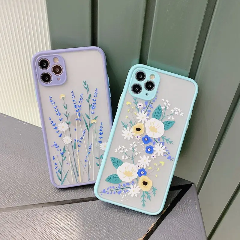 Retro Lavende Flowers Soft Silicone Phone Case For iPhone 12 11 Pro XS MAX X XR 6 6S 7 8 Plus SE2 Mini Camera Protection Cover
Retro Lavende Flowers Soft Silicone Phone Case For iPhone 12 11 Pro XS MAX X XR 6 6S 7 8 Plus SE2 Mini Camera Protection Cover