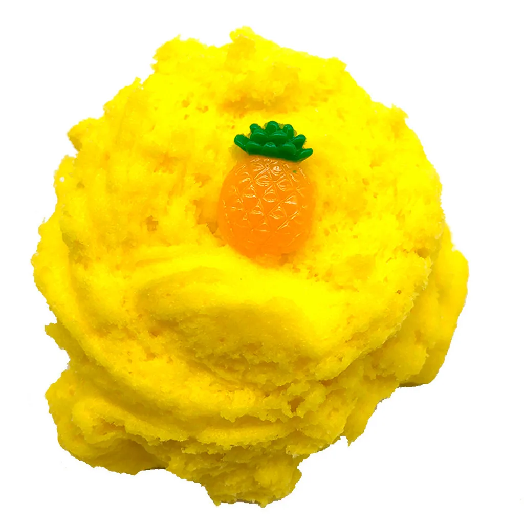 Pineapple Mud Fluffy Floam Slime Stress Relief Toy Ananas Scented Sludge Toys
Pineapple Mud Fluffy Floam Slime Stress Relief Toy Ananas Scented Sludge Toys