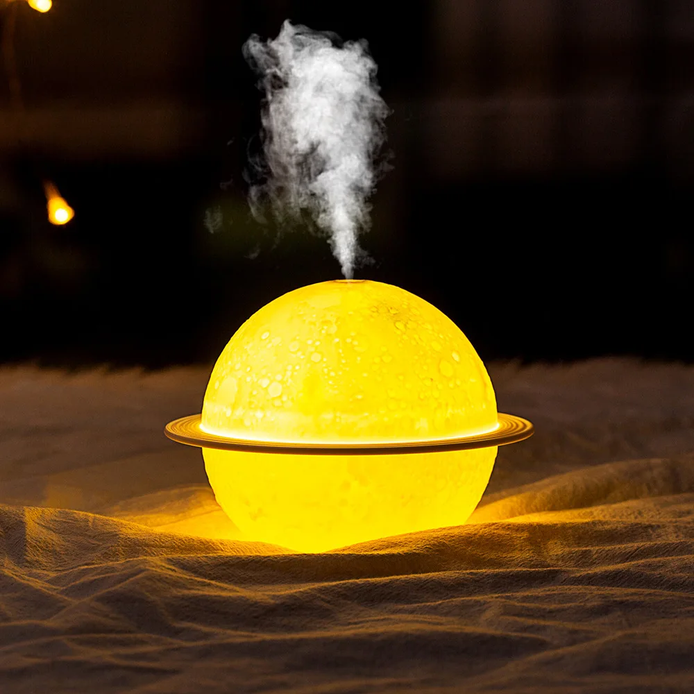 Planet Humidifier 200ML Automatic Power-Off USB Humidifier With Light Household Aroma Diffuser Night Light For Home
Planet Humidifier 200ML Automatic Power-Off USB Humidifier With Light Household Aroma Diffuser Night Light For Home