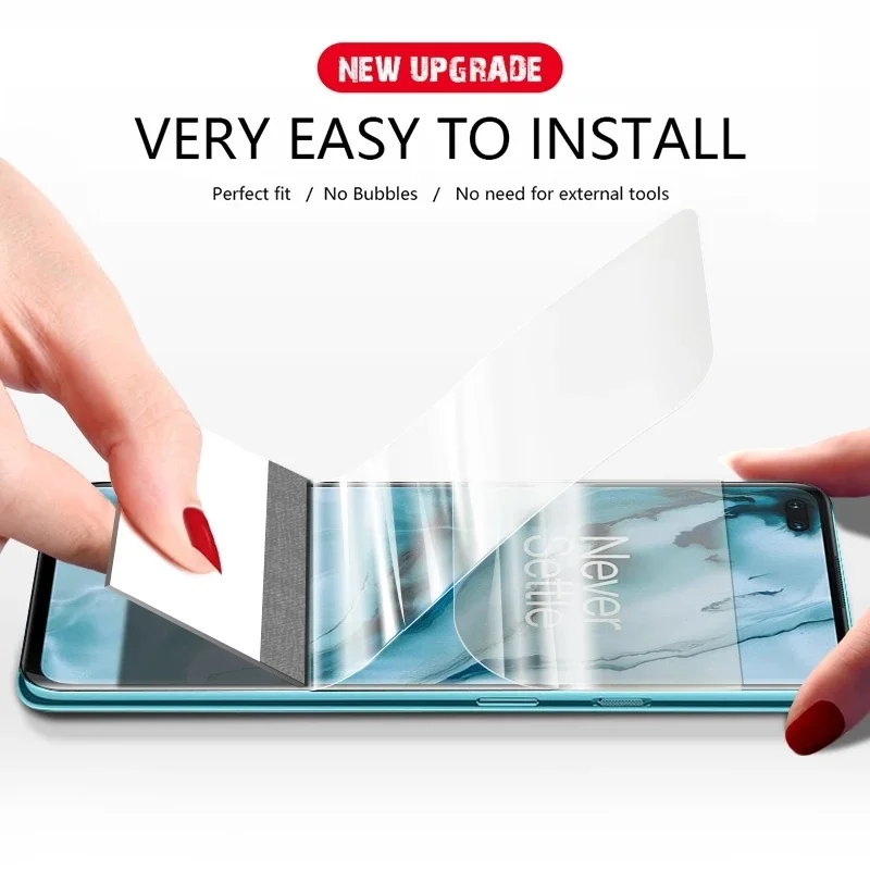 9D Protective Hydrogel Film For Oneplus 3 3T 5 5T 6 6T 7 7T 8T Screen Protector 1+5 1+7T One Plus nord N10 N100 Film Case
9D Protective Hydrogel Film For Oneplus 3 3T 5 5T 6 6T 7 7T 8T Screen Protector 1+5 1+7T One Plus nord N10 N100 Film Case