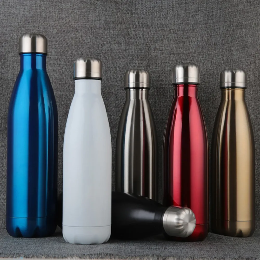 500ML Water Bottles Vacuum Stainless Steel Coke Bottle Insulation Cup Outdoor Sports Car Keep Warm Mug Stainless Steel
500ML Water Bottles Vacuum Stainless Steel Coke Bottle Insulation Cup Outdoor Sports Car Keep Warm Mug Stainless Steel