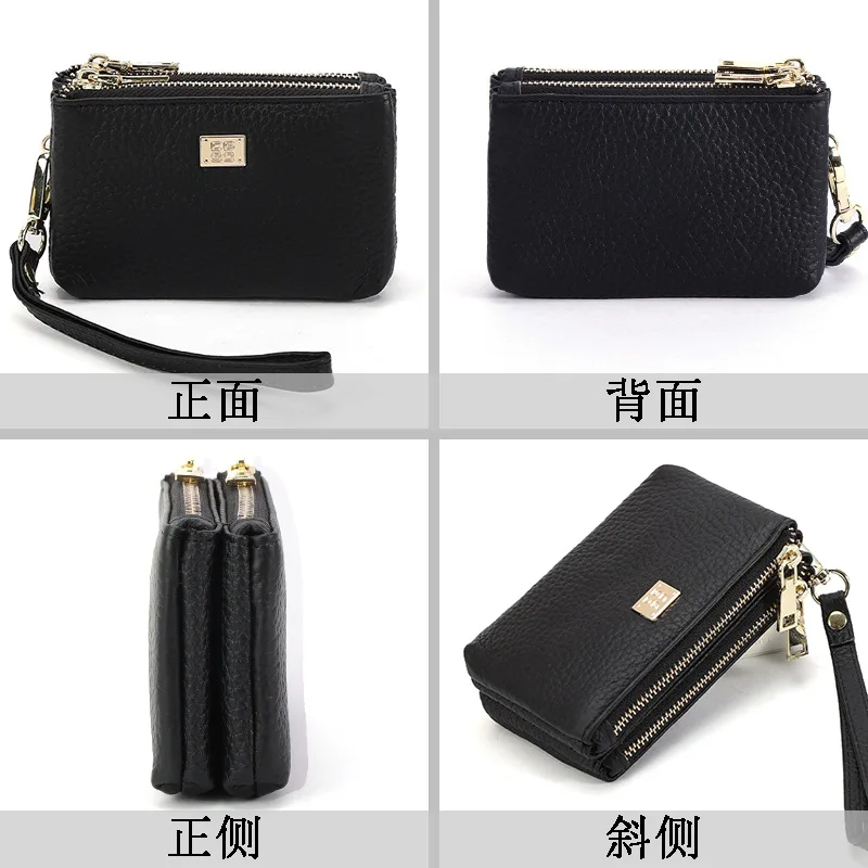 New Double Zipper Women's Short Wallet Fashion Soft Leather Large Capacity Wristband Clutch Bag Women Coin Purse Small Mini Bags
New Double Zipper Women's Short Wallet Fashion Soft Leather Large Capacity Wristband Clutch Bag Women Coin Purse Small Mini Bags