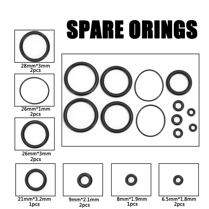 PCP Pump Seal O-ring High-pressure Air Pump Parts Replacement Kit 23PCS/SET O-Ring Seal Oil Ring Gaskets Washer
PCP Pump Seal O-ring High-pressure Air Pump Parts Replacement Kit 23PCS/SET O-Ring Seal Oil Ring Gaskets Washer